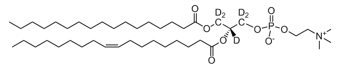 17:0-18:1 PC-d5|1-heptadecanoyl-2-oleoyl-sn-glycero(d5)-3-phosphocholine Read More