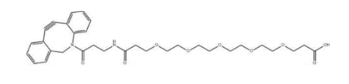 DBCO-PEG5-acid，二苯并环辛炔-五聚乙二醇-羧酸，淡黄色或无色油性