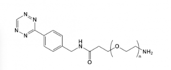 四嗪聚乙二醇氨基  Tetrazine-PEG-NH2  点击化学PEG功能化氨基